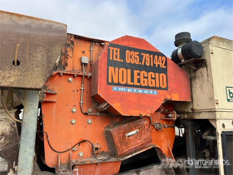 Gasparin Vulcano F800 Tracked Crushing Plant Pièces détachées pour matériel de recyclage et concasseur