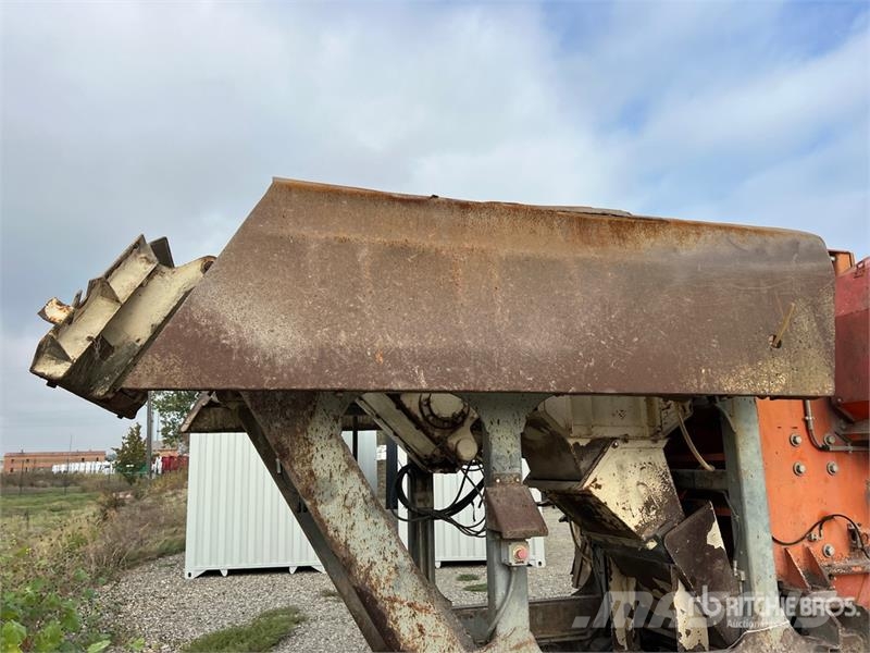Gasparin Vulcano F800 Tracked Crushing Plant Pièces détachées pour matériel de recyclage et concasseur