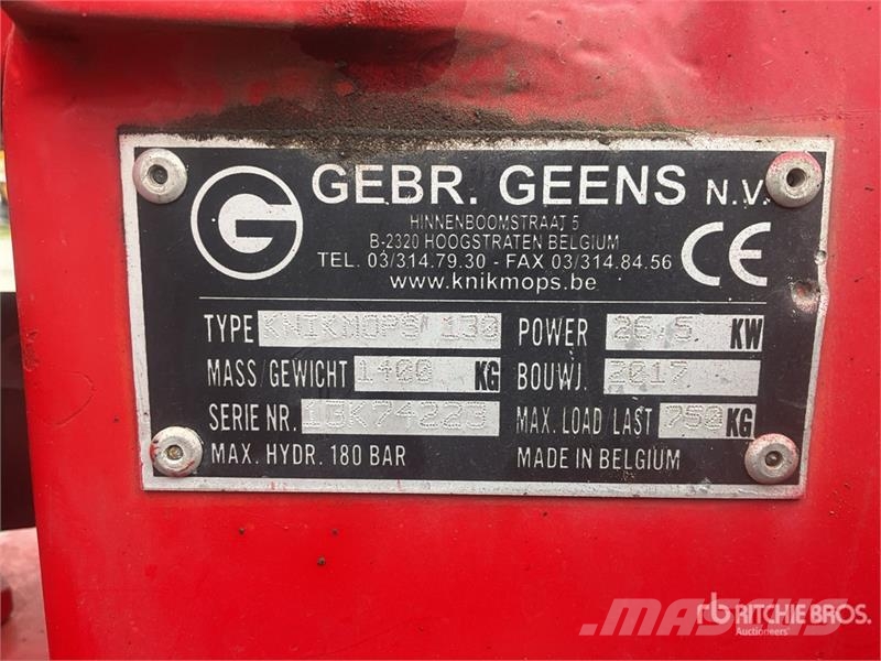Gebr. Geens Kniknops 130 Wheel Loader Φορτωτές με λάστιχα (Τροχοφόροι)