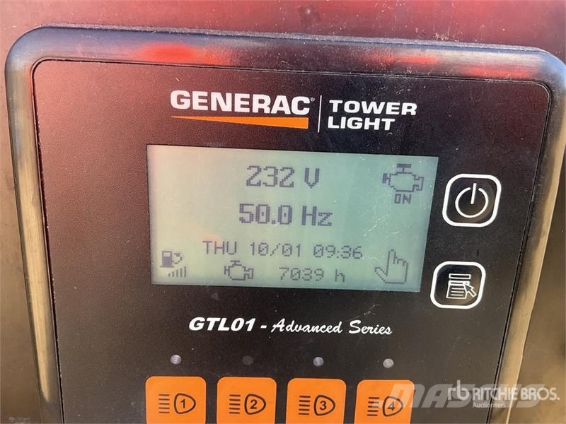 Generac V20 3.5 kVA Light Tower Lichtmasten