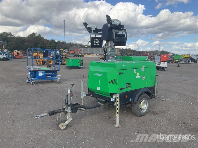 Generac VT-Hybrid 5 kVA Light Tower Tour d'éclairage