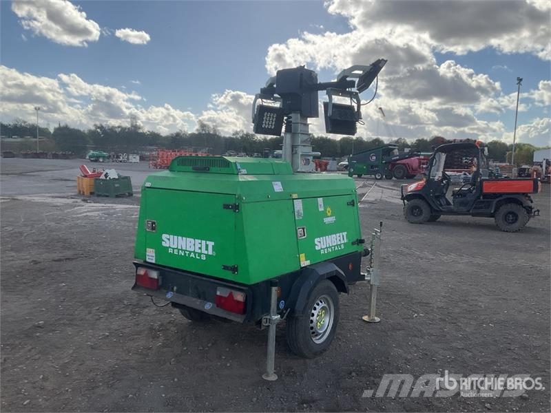 Generac VT-Hybrid 5 kVA Light Tower Tour d'éclairage