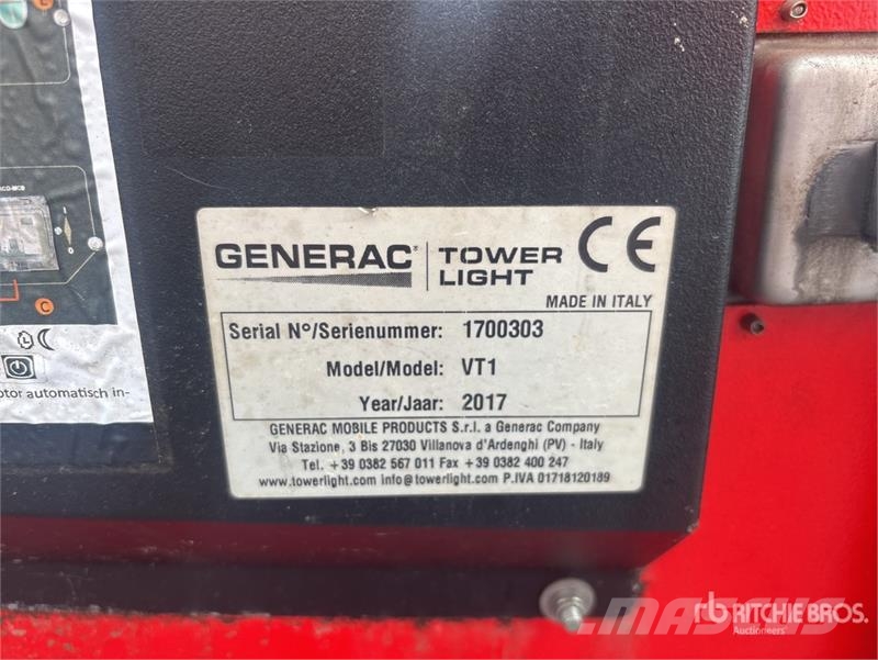 Generac VT1 Light Tower Lichtmasten