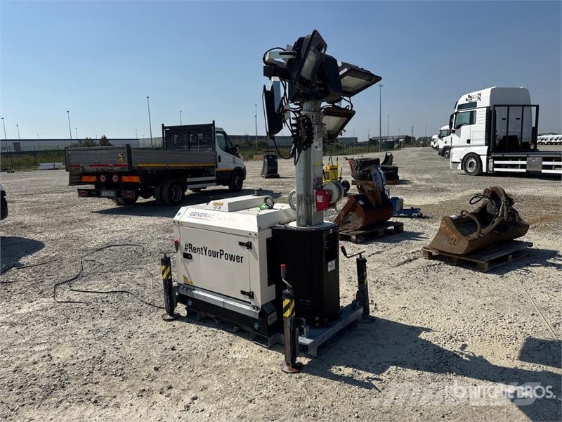 Generac VTevoQ 3 kVA Light Tower Valopylväät