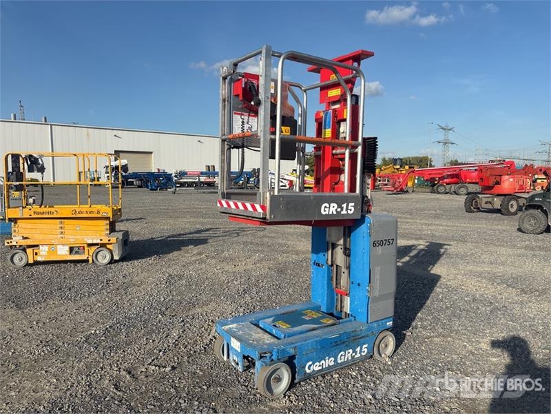 Genie GR15 Vertical Mast Lift Personenliften en invalideliften