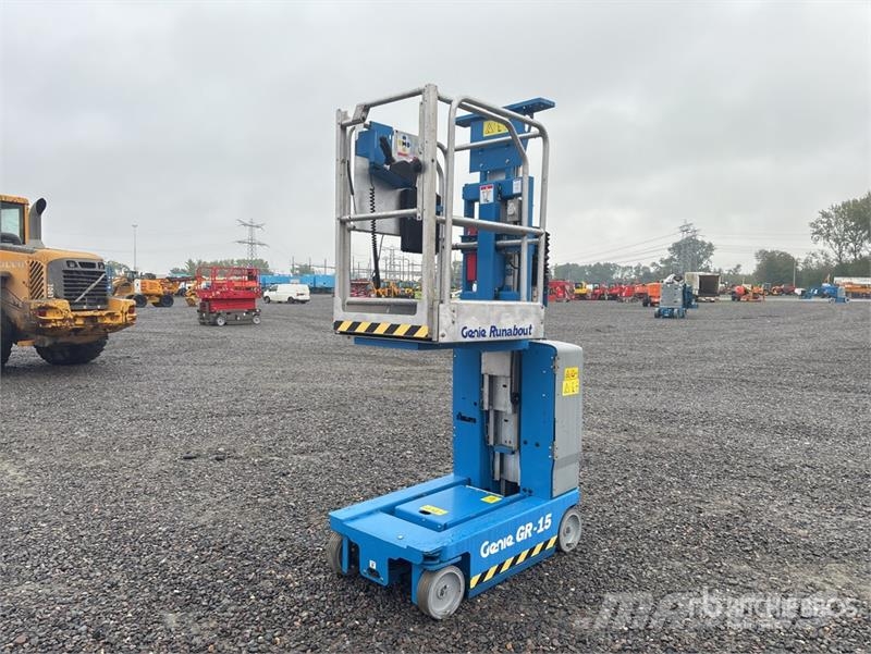 Genie GR15 Vertical Mast Lift Personenliften en invalideliften