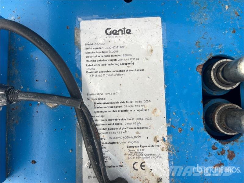 Genie GS-1532 Electric Scissor Lift Scissor lifts