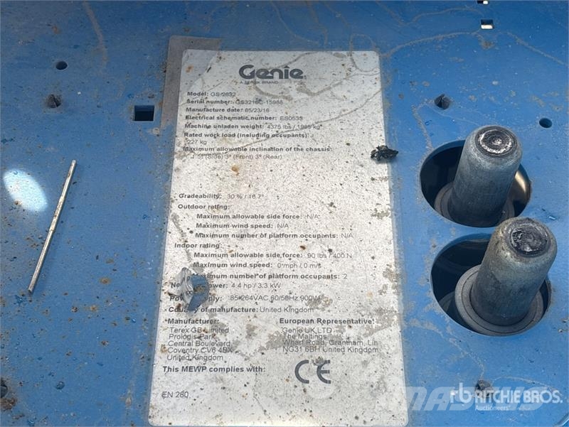 Genie GS-2632 Electric Scissor Lift Nůžková zvedací plošina