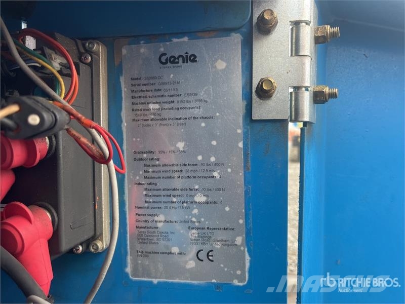 Genie GS-2669 DC Electric Scissor Lift Šķerveida pacēlāji
