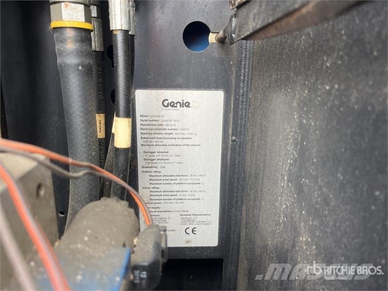 Genie GS-3369RT Šķerveida pacēlāji