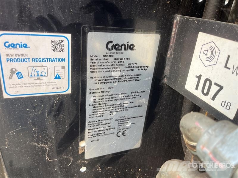 Genie GS-3390 Škarjaste dvižne ploščadi