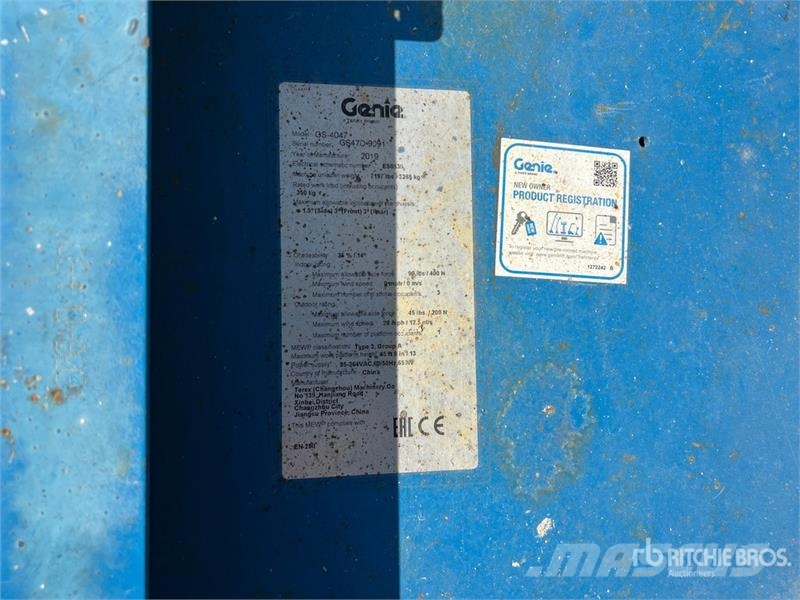 Genie GS-4047 Makasli platformlar