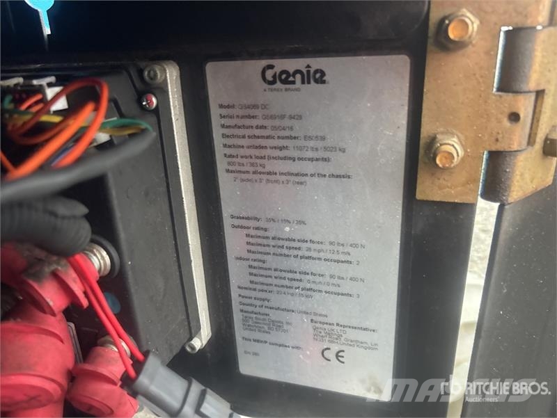 Genie GS-4069DC Electric Scissor Lift Škarjaste dvižne ploščadi