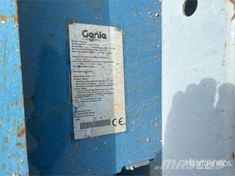 Genie GS2646 Electric Scissor Lift (Inoperable) Škarjaste dvižne ploščadi
