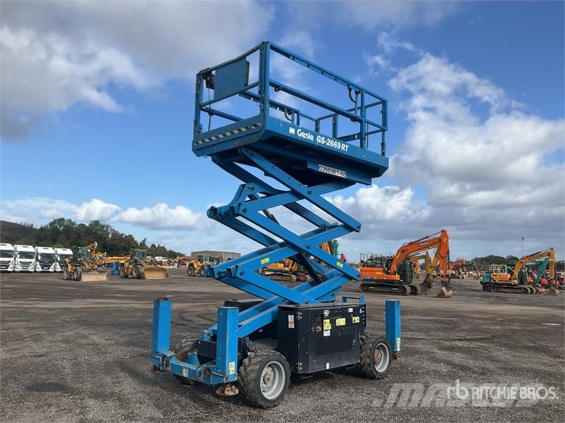 Genie GS2669 RT 4x4 Diesel Scissor Lift Scheren-Arbeitsbühnen