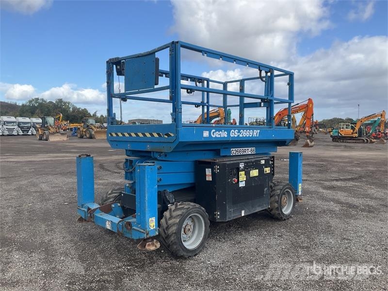 Genie GS2669 RT 4x4 Diesel Scissor Lift Scheren-Arbeitsbühnen