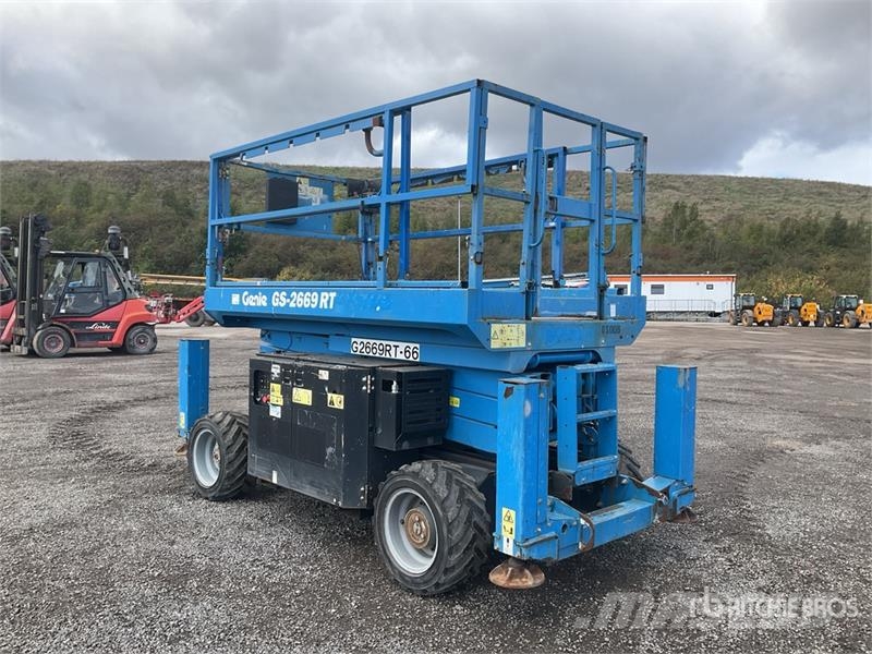 Genie GS2669 RT 4x4 Diesel Scissor Lift Scheren-Arbeitsbühnen