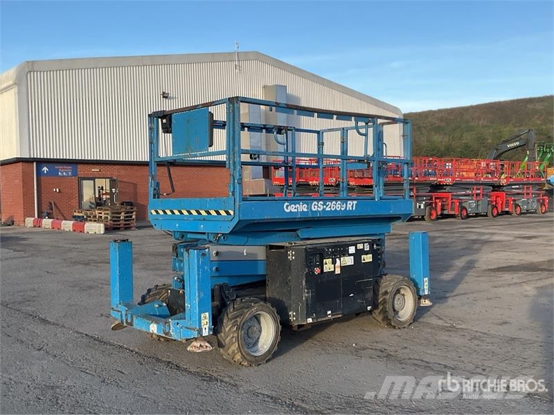 Genie GS2669 RT 4x4 Diesel Scissor Lift Ollós emelők