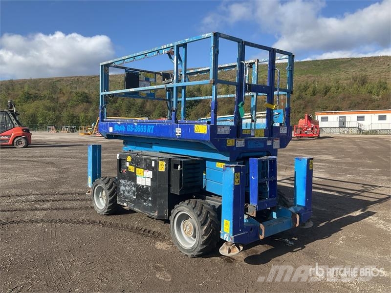 Genie GS2669RT 4x4 Diesel Scissor Lift Ollós emelők