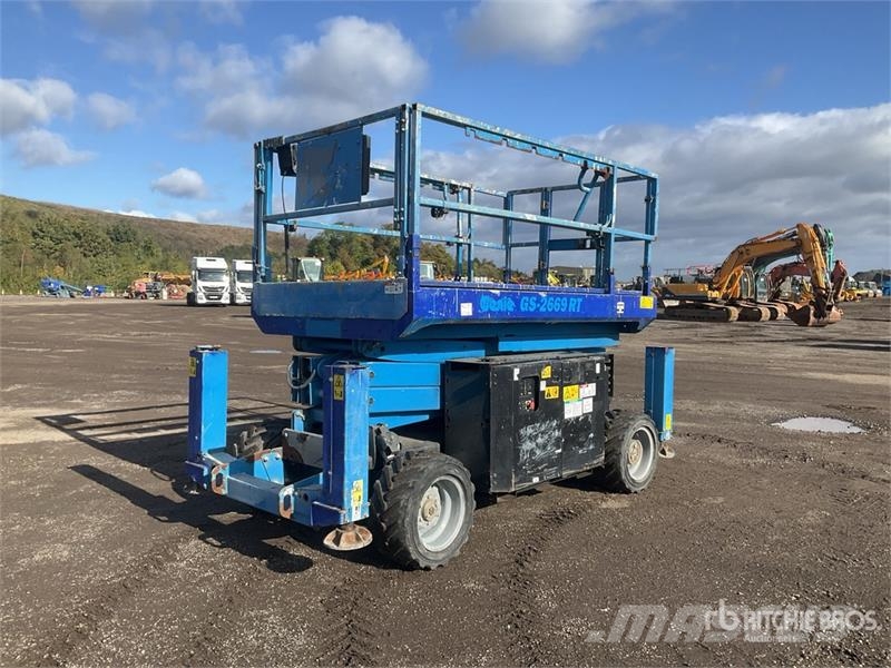 Genie GS2669RT 4x4 Diesel Scissor Lift Ollós emelők