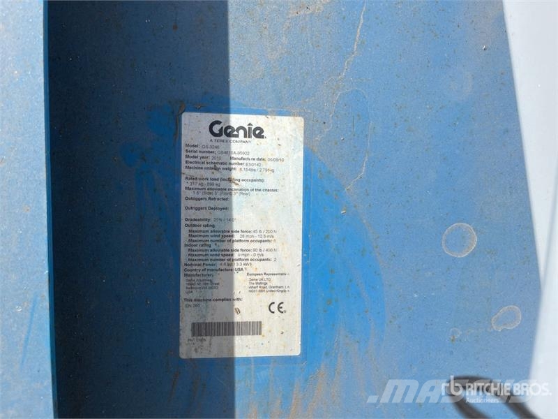 Genie GS3246 Electric Scissor Lift Schaarhoogwerkers