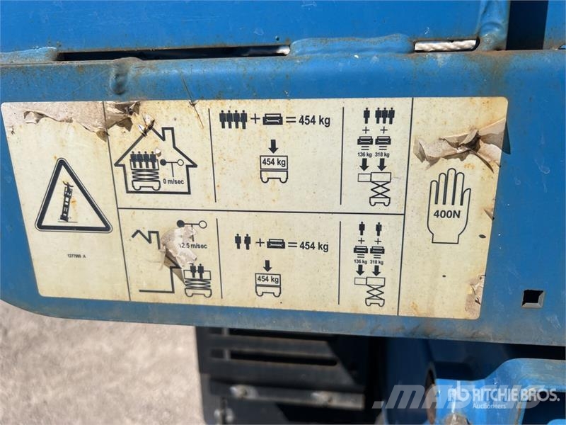 Genie GS3369RT 4x4 Diesel Nacelle Ciseau Scissor Lift Šķerveida pacēlāji
