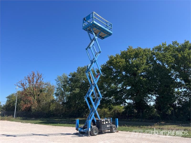 Genie GS3369RT 4x4 Diesel Nacelle Ciseau Scissor Lift Šķerveida pacēlāji