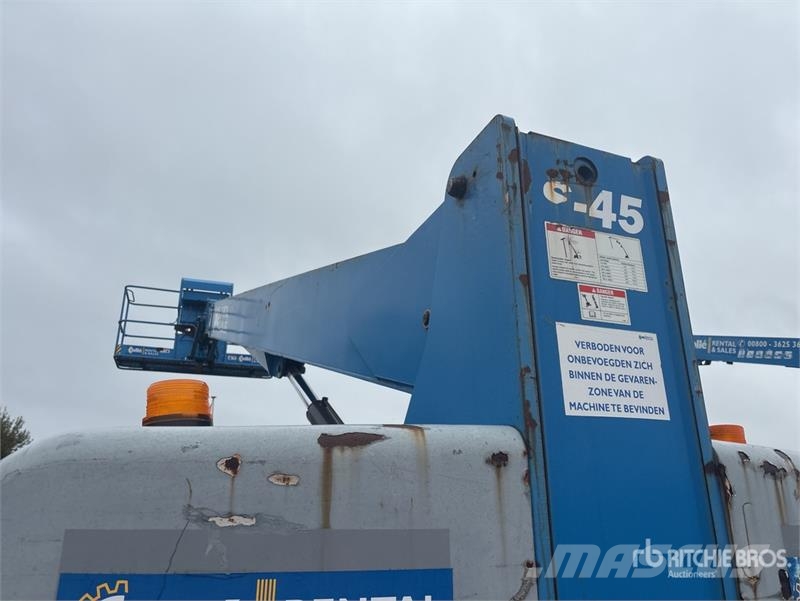 Genie S-45 4WD Diesel Telescopic Boom Lift Teleskoop poomtõstukid