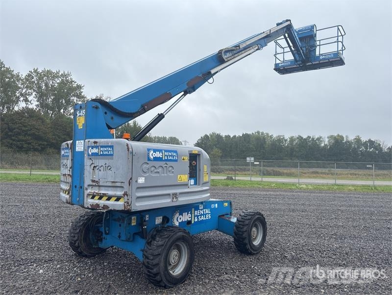 Genie S-45 4WD Diesel Telescopic Boom Lift Teleskoop poomtõstukid
