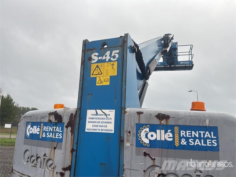 Genie S-45 4WD Diesel Telescopic Boom Lift Teleskoop poomtõstukid