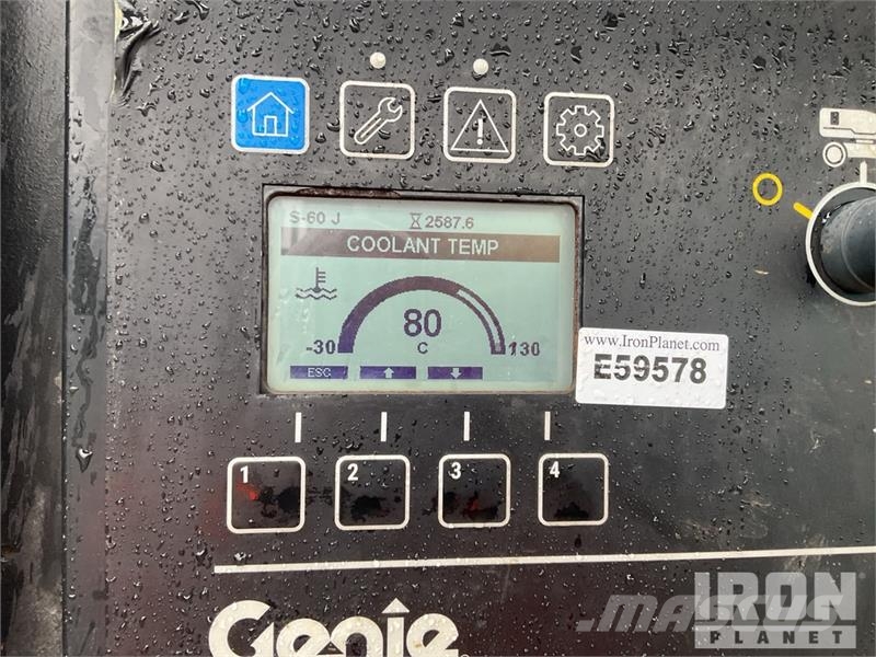 Genie S-60J 4WD Diesel Telescopic Boom Lift رافعات سلة تلسكوبية