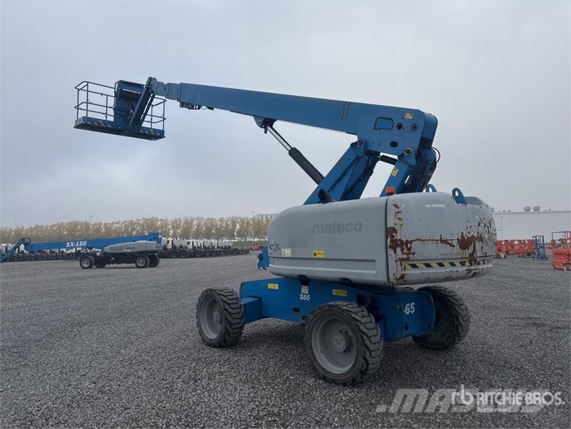 Genie S-65 4WD Diesel Telescopic Boom Lift Teleskopik personel platformları