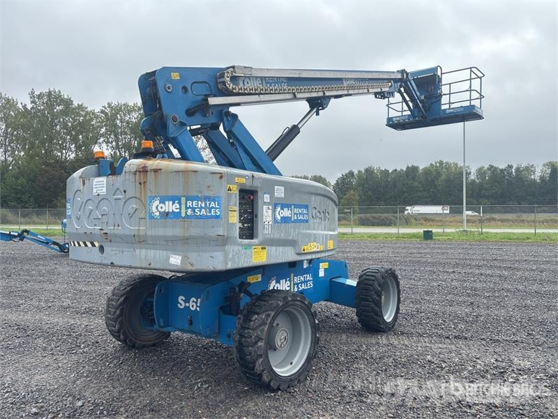 Genie S-65 4WD Diesel Telescopic Boom Lift Teleskopske dvižne ploščadi
