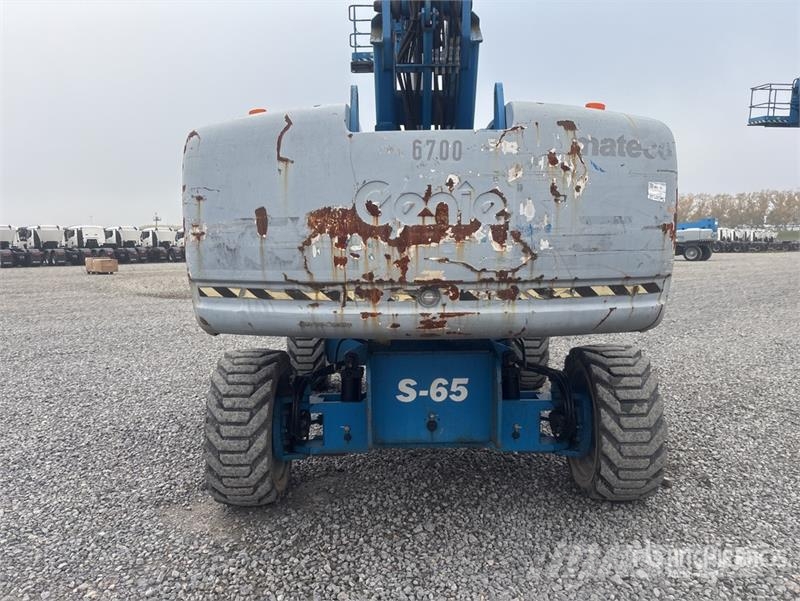 Genie S-65 4WD Diesel Telescopic Boom Lift Teleskopik personel platformları
