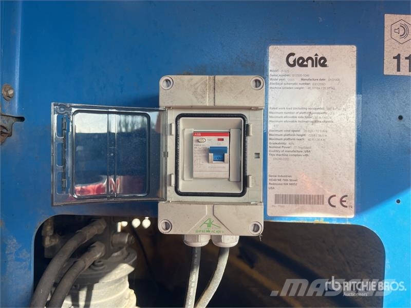 Genie S125 4WD Diesel Telescopic Boom Lift Telescoophoogwerkers