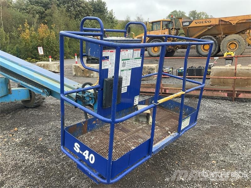 Genie S40 Telescopic Boom Lift رافعات سلة تلسكوبية