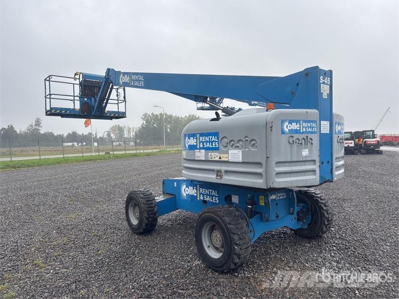 Genie S45 4WD Diesel Telescopic Boom Lift Teleskopske dvižne ploščadi