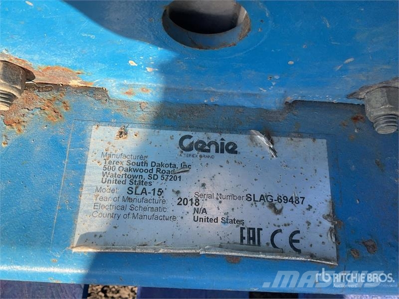 Genie SLA-15 Material Hoist Csörlők, emelőberendezések és anyagmozgató liftek