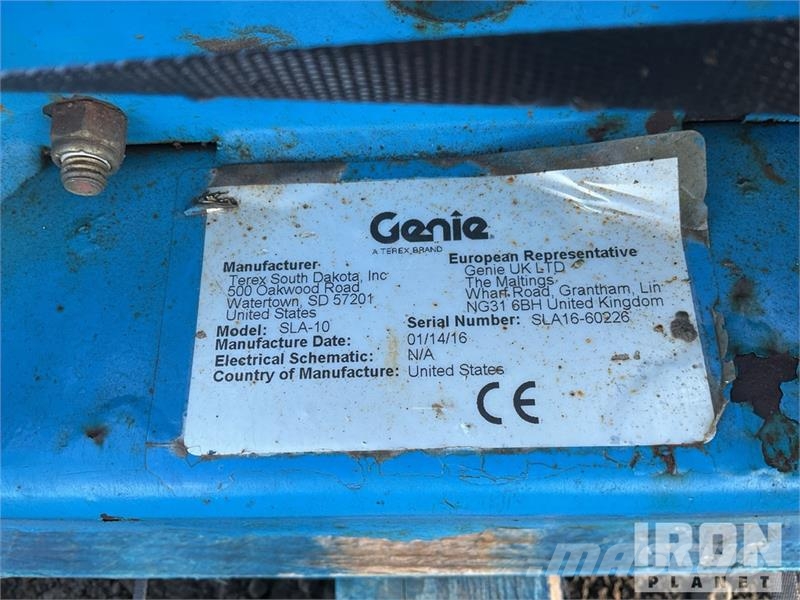Genie SLA10 Material Hoist Csörlők, emelőberendezések és anyagmozgató liftek