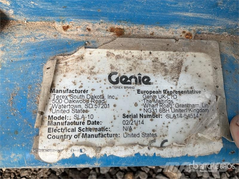 Genie SLA10 Material Hoist المصاعد والرافعات المادية