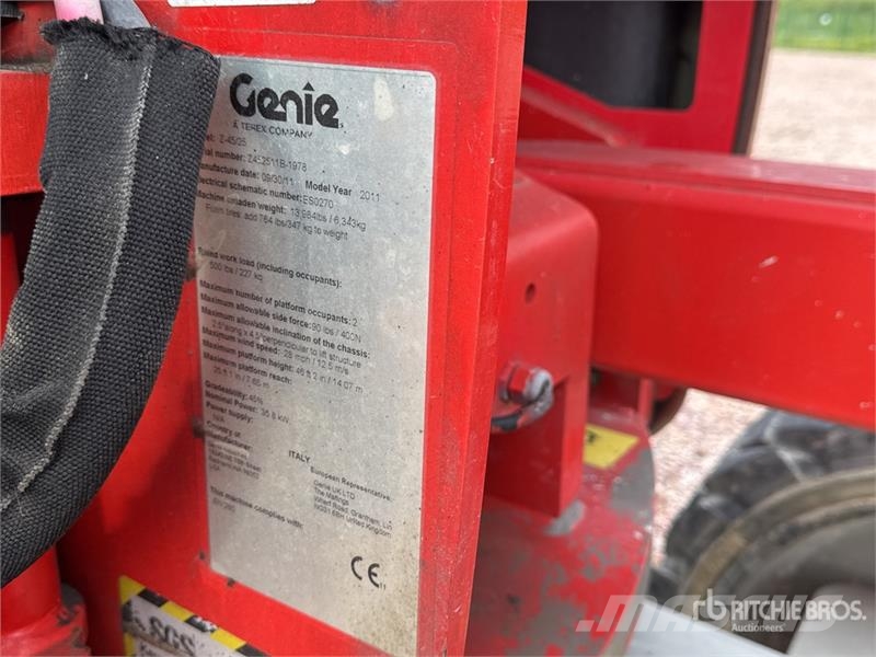 Genie Z-45/25 4WD Diesel Nacelle Articulee Articulating Nacelles articulées