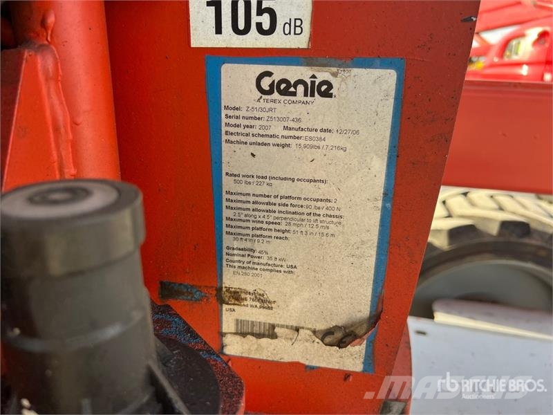 Genie Z-51/30JRT Diesel Articulating Boom Lift Zglobne podizne platforme