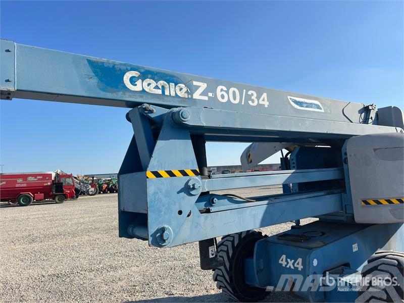 Genie Z-60/34 Diesel Articulating Boom Lift Körüklü personel platformları