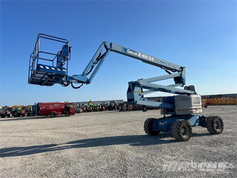 Genie Z-60/34 Diesel Articulating Boom Lift Körüklü personel platformları