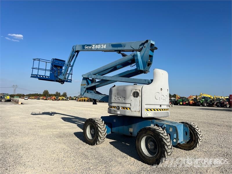 Genie Z-60/34 Diesel Articulating Boom Lift Körüklü personel platformları