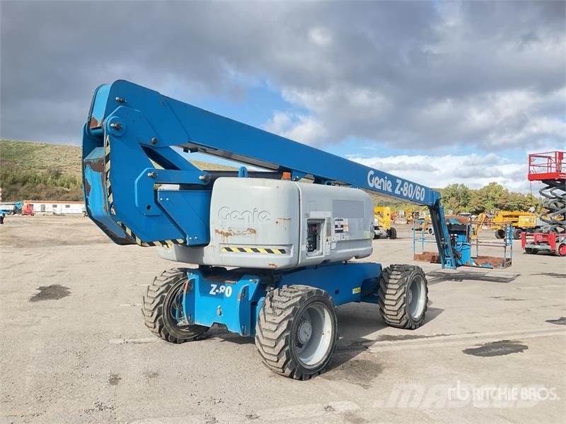 Genie Z-80/60 4WD Diesel Articulating Boom Lift Iseliikuvad poomtõstukid