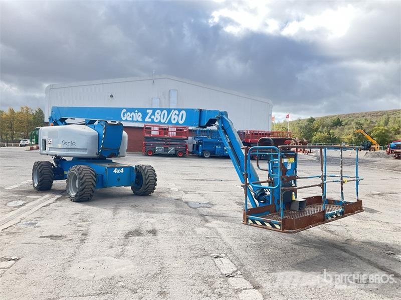 Genie Z-80/60 4WD Diesel Articulating Boom Lift Iseliikuvad poomtõstukid