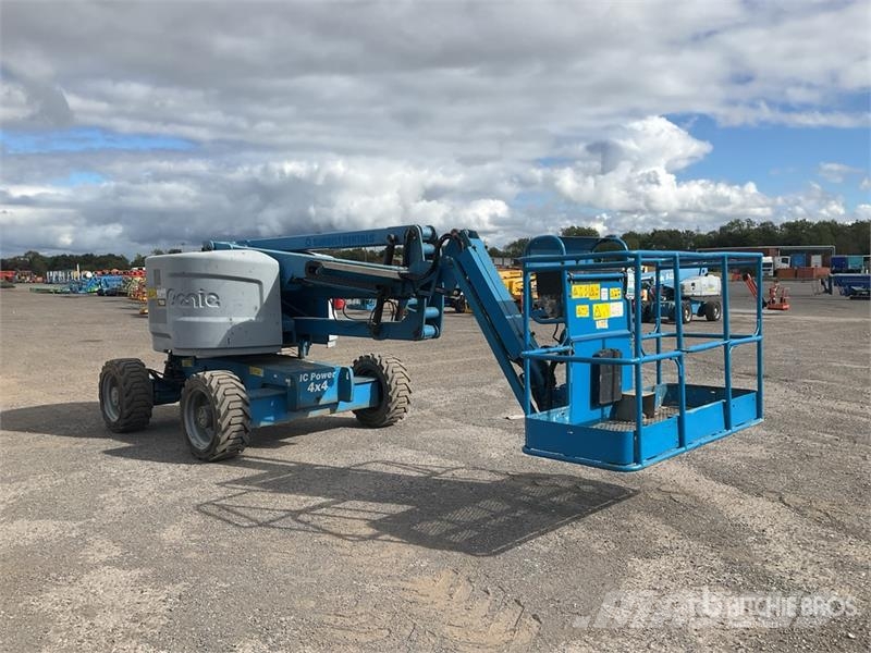 Genie Z4525J 4WD Diesel Articulating Boom Lift Gelenkteleskoparbeitsbühnen