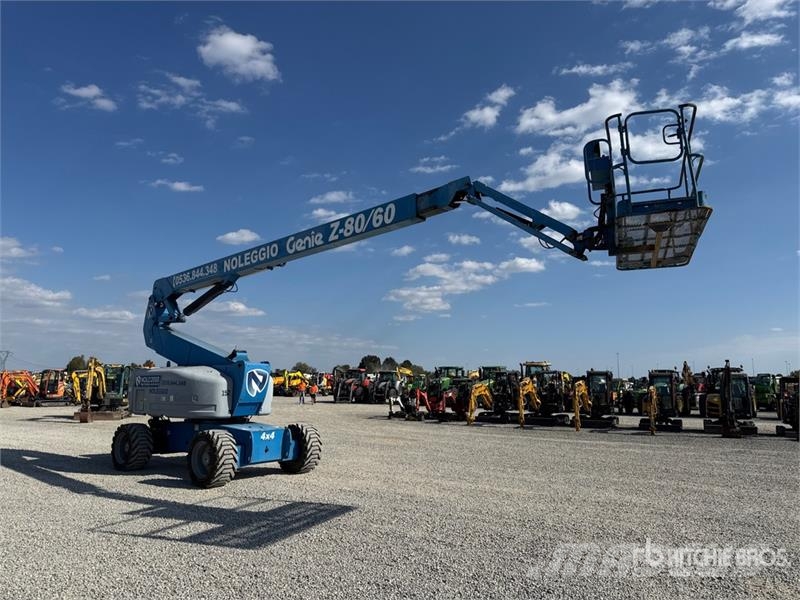 Genie Z80/60 Articulating Boom Lift Bomlifte med knækarm