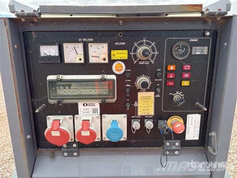 Genset MPM 16/400 SS-P 400 A Mobile Groupe De Soudure Eng Lasapparaten